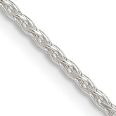 Sterling Silver 1.5mm Diamond-cut Spiga Chain
